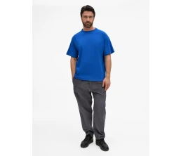 Футболка унисекс оверсайз T2, синяя