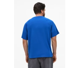 Футболка унисекс оверсайз T2, синяя