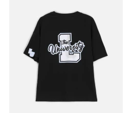 Футболка унисекс оверсайз T3, черная