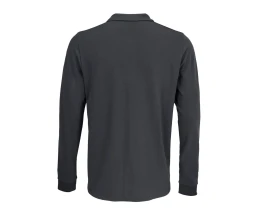Рубашка поло с длинным рукавом Prime LSL, темно-серая
