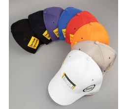 Бейсболка Canopy, красная с белым кантом