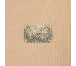 Лейбл Corolla Metal, S, золотой