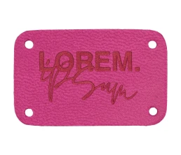 Лейбл Eta Latte, S, розовый