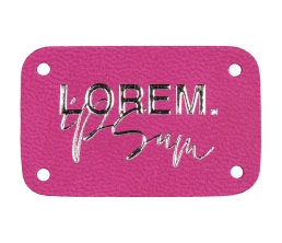 Лейбл Eta Latte, S, розовый