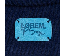 Лейбл Eta Latte, S, голубой