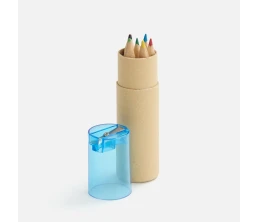 Набор карандашей Pencilvania Office с точилкой, синий