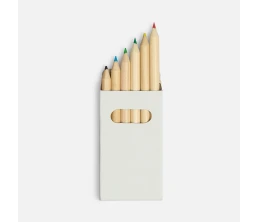 Набор цветных карандашей Pencilvania Mini, белый