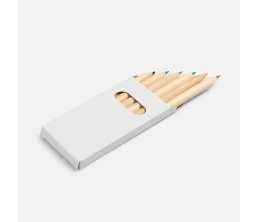 Набор цветных карандашей Pencilvania Mini, белый