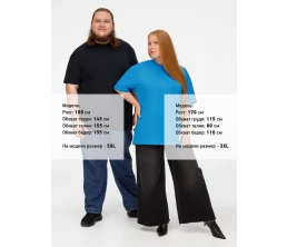 Футболка унисекс T-Bolka 160, бирюзовая