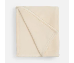 Плед Plush, бежевый