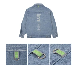 Куртка джинсовая O2, голубая