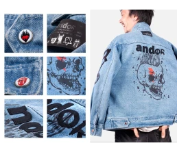 Куртка джинсовая O2, голубая