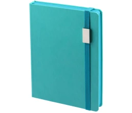 Ежедневник New Factor Metal, бирюзовый