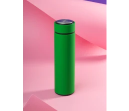 Термос с ситечком Percola, зеленый