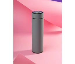 Термос с ситечком Percola, серый