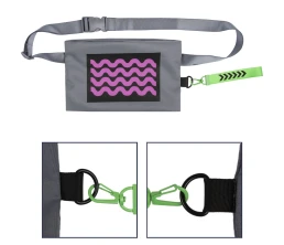 Поясная сумка W2, серая