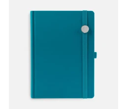 Ежедневник Favor Metal, недатированный, бирюзовый