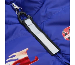 Светоотражающий брелок Flashline, серый с черным