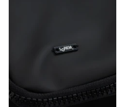 Шильдик металлический Alfa Liten, черный