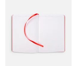 Ежедневник Tact, недатированный, красный