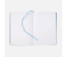 Ежедневник Tact, недатированный, голубой