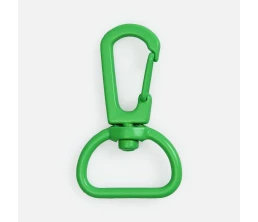 Застежка-карабин Snap Hook, M, зеленый неон