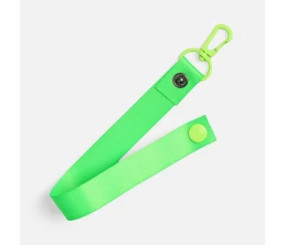 Застежка-карабин Snap Hook, M, желтый неон