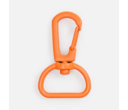 Застежка-карабин Snap Hook, M, оранжевый неон