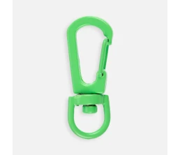 Застежка-карабин Snap Hook, S, зеленый неон
