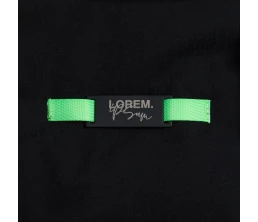 Шильдик металлический Kova, черный