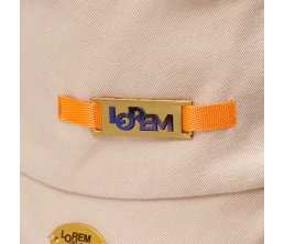 Шильдик металлический Kova, золотистый