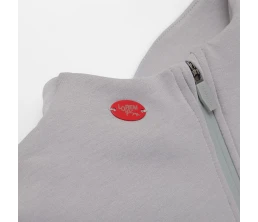 Шильдик металлический Alfa Oval, красный