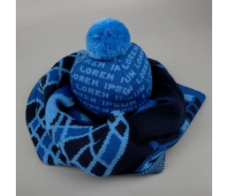 Шарф Joyful на заказ, XL, полушерсть