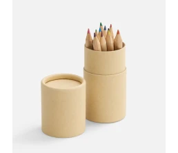 Набор цветных карандашей Pencilvania Tube Plus, крафт