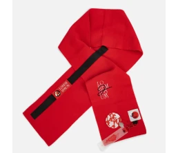 Шарф Urban Flow, красный