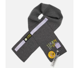 Шарф Urban Flow, темно-серый меланж