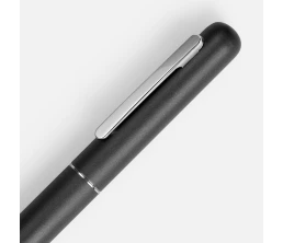 Ручка шариковая Scribo, матовая серая