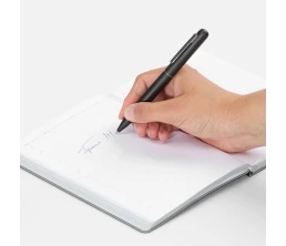 Ручка шариковая Scribo, матовая серая