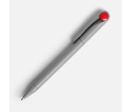 Ручка шариковая Prodir DS1 TMM Dot, серая с красным