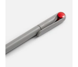 Ручка шариковая Prodir DS1 TMM Dot, серая с красным