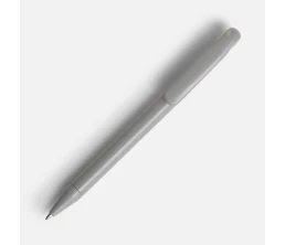 Ручка шариковая Prodir DS1 TMM Dot, серая с ярко-зеленым