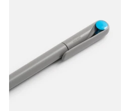 Ручка шариковая Prodir DS1 TMM Dot, серая с голубым