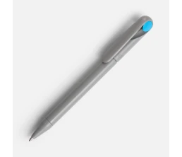 Ручка шариковая Prodir DS1 TMM Dot, серая с голубым