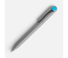 Ручка шариковая Prodir DS1 TMM Dot, серая с голубым