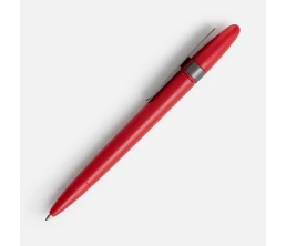 Ручка шариковая Prodir DS5 TSM Metal Clip, красная с серым