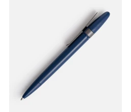Ручка шариковая Prodir DS5 TSM Metal Clip, синяя с серым