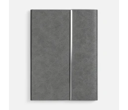 Ежедневник Petrus Flap, недатированный, серый