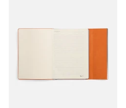 Ежедневник Petrus Flap, недатированный, оранжевый