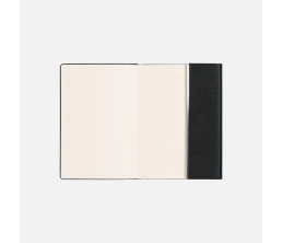 Ежедневник Petrus Flap, недатированный, черный