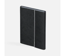 Ежедневник Petrus Flap, недатированный, черный